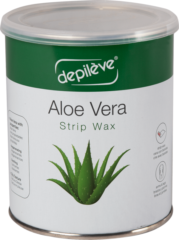 DEPILEVE פחית שעוות בדים אלוורה