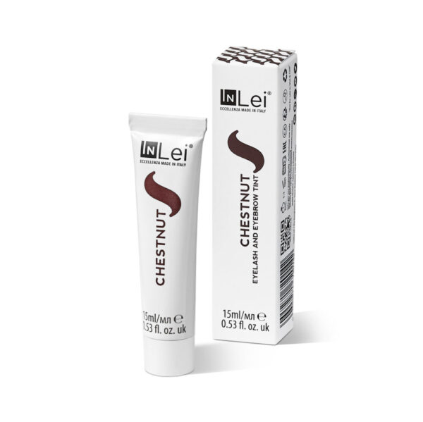 INLei צבע לריסים ולגבות "CHESTNUT"