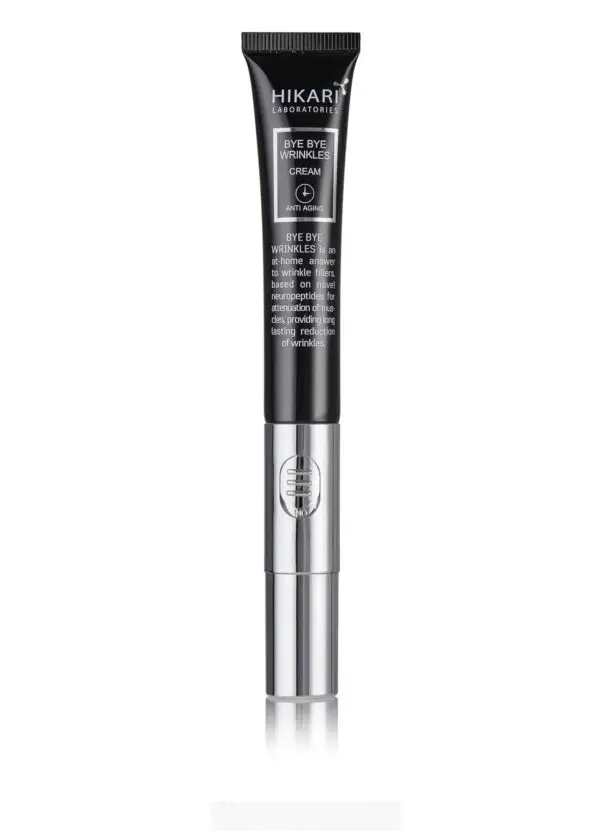 BYE BYE WRINKLES קרם לטיפול אקספרס בקמטוטים, בטכנולוגיית ויברציות וקור