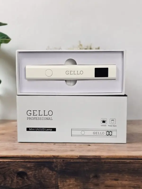 GELLO PROFESSIONAL – מנורת Mini UV/LED